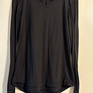 lululemon athletica Black Long Sleeve Top